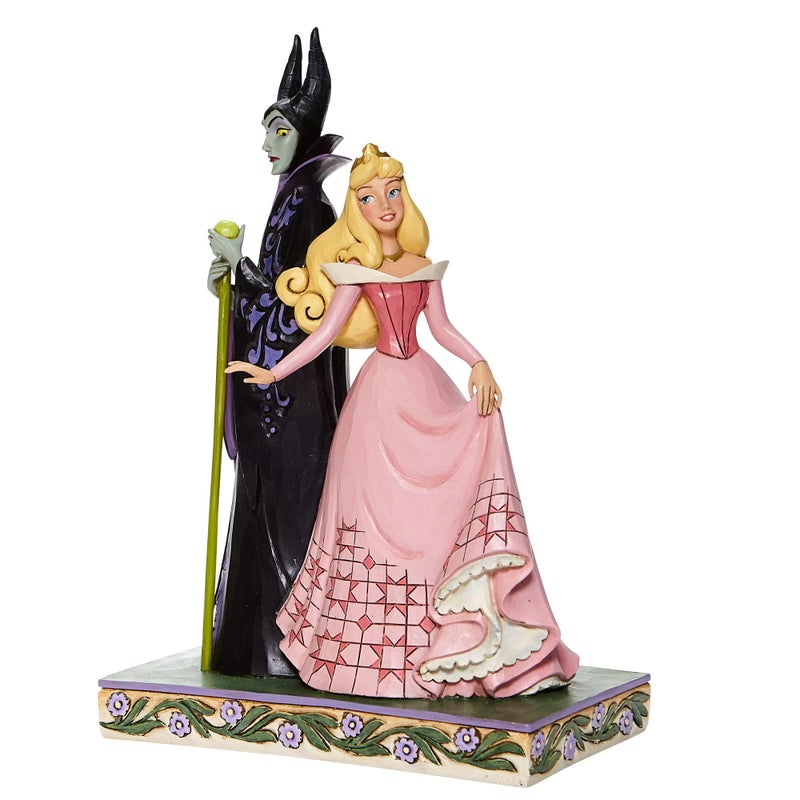 Enesco Disney Traditions by Jim Shore Sleeping Beauty Aurora and Maleficent Figurine, 9 Inch, Multicolor - Image 4